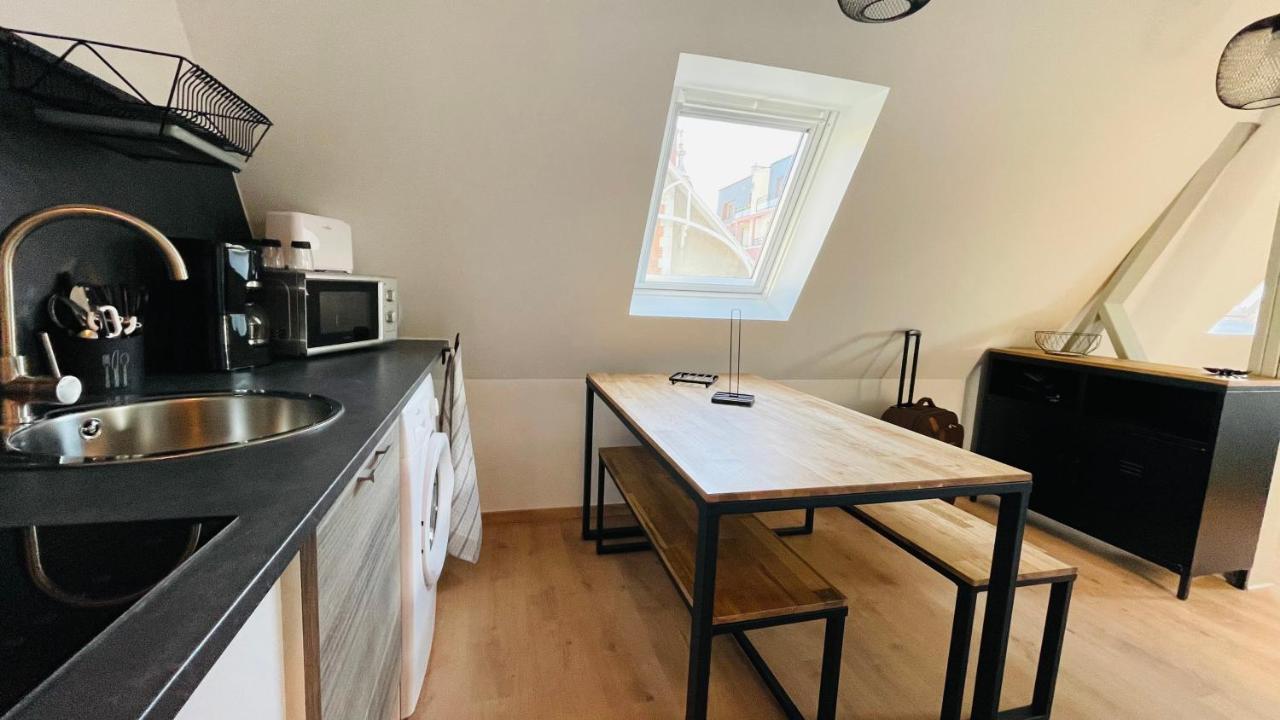 לה מאנש A La Clef - Charmant Studio Proche Gare Et Centre - Ideal Pro & Couple - Wifi מראה חיצוני תמונה